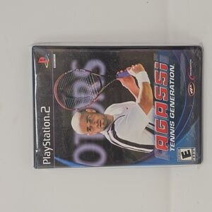 Agassi: Tennis Generation (PlayStation 2 PS2) CIB video game